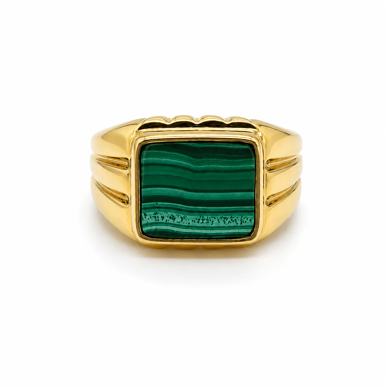 Amber Signet Ring - Image 6