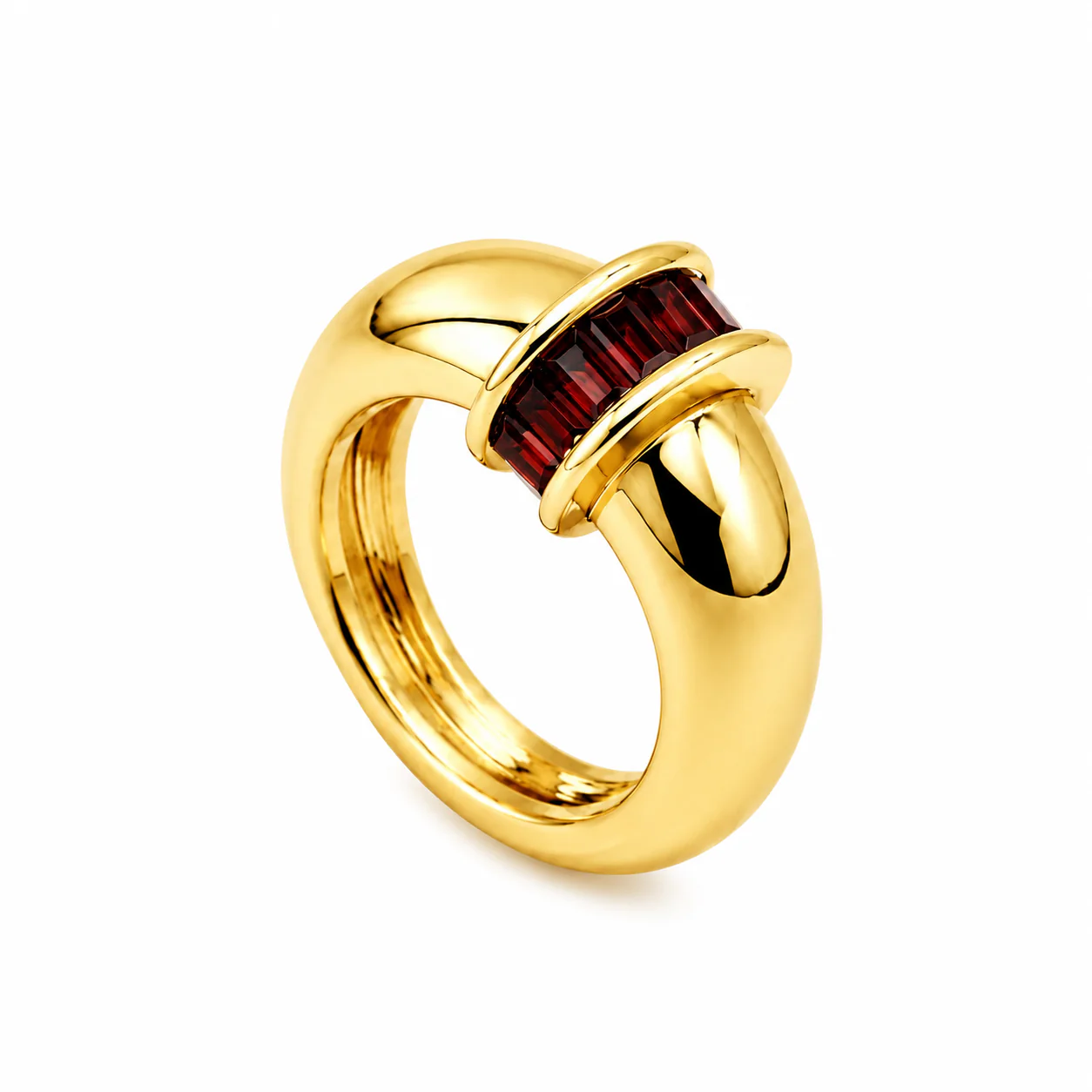 Courtney Dome Baguette Ring - Image 13