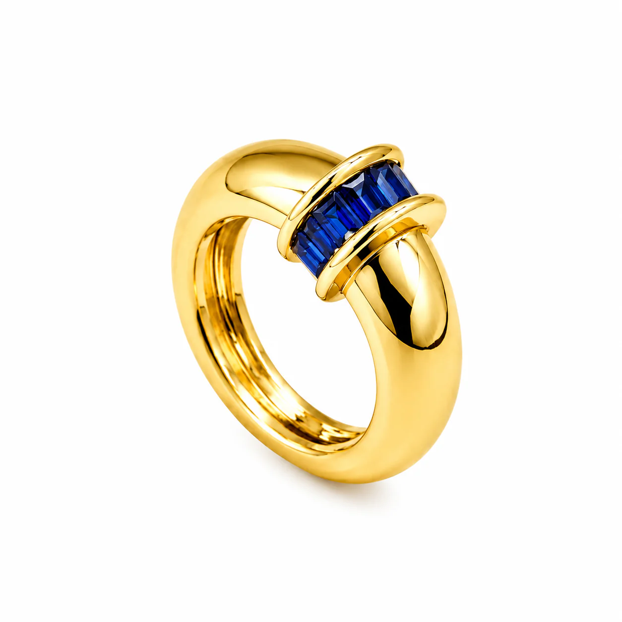 Courtney Dome Baguette Ring - Image 15