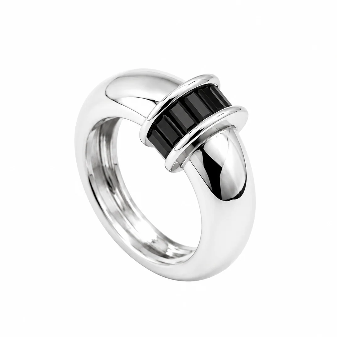 Courtney Dome Baguette Ring - Image 16