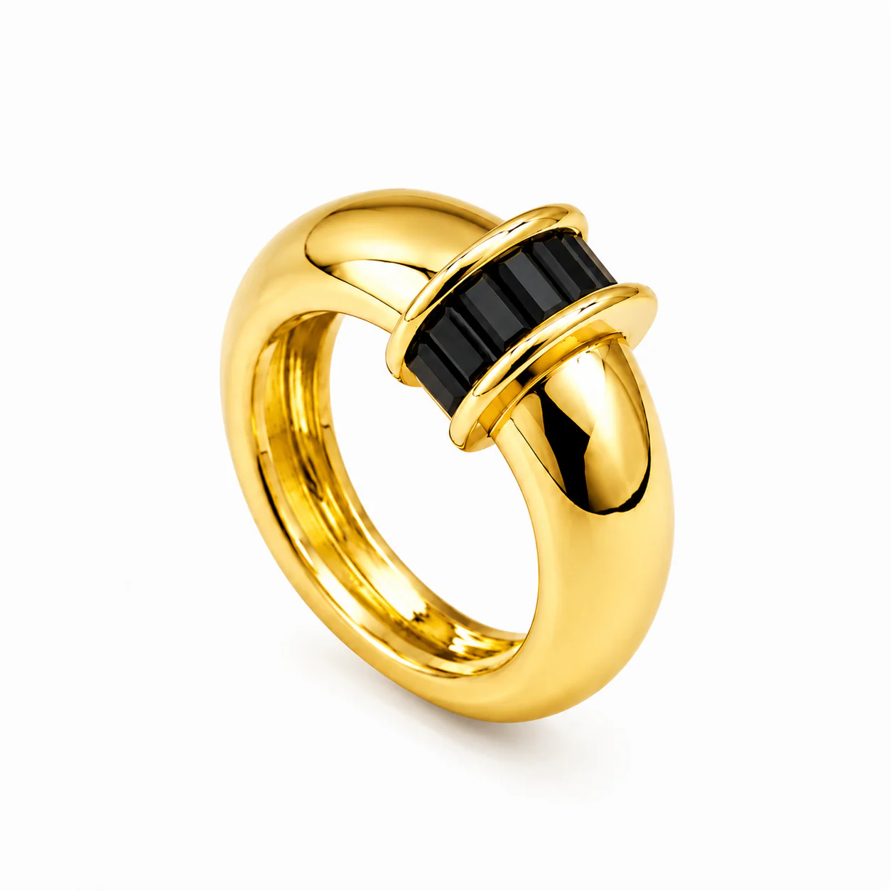 Courtney Dome Baguette Ring - Image 17