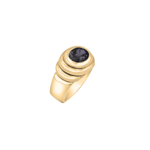 Deco Ring - Black