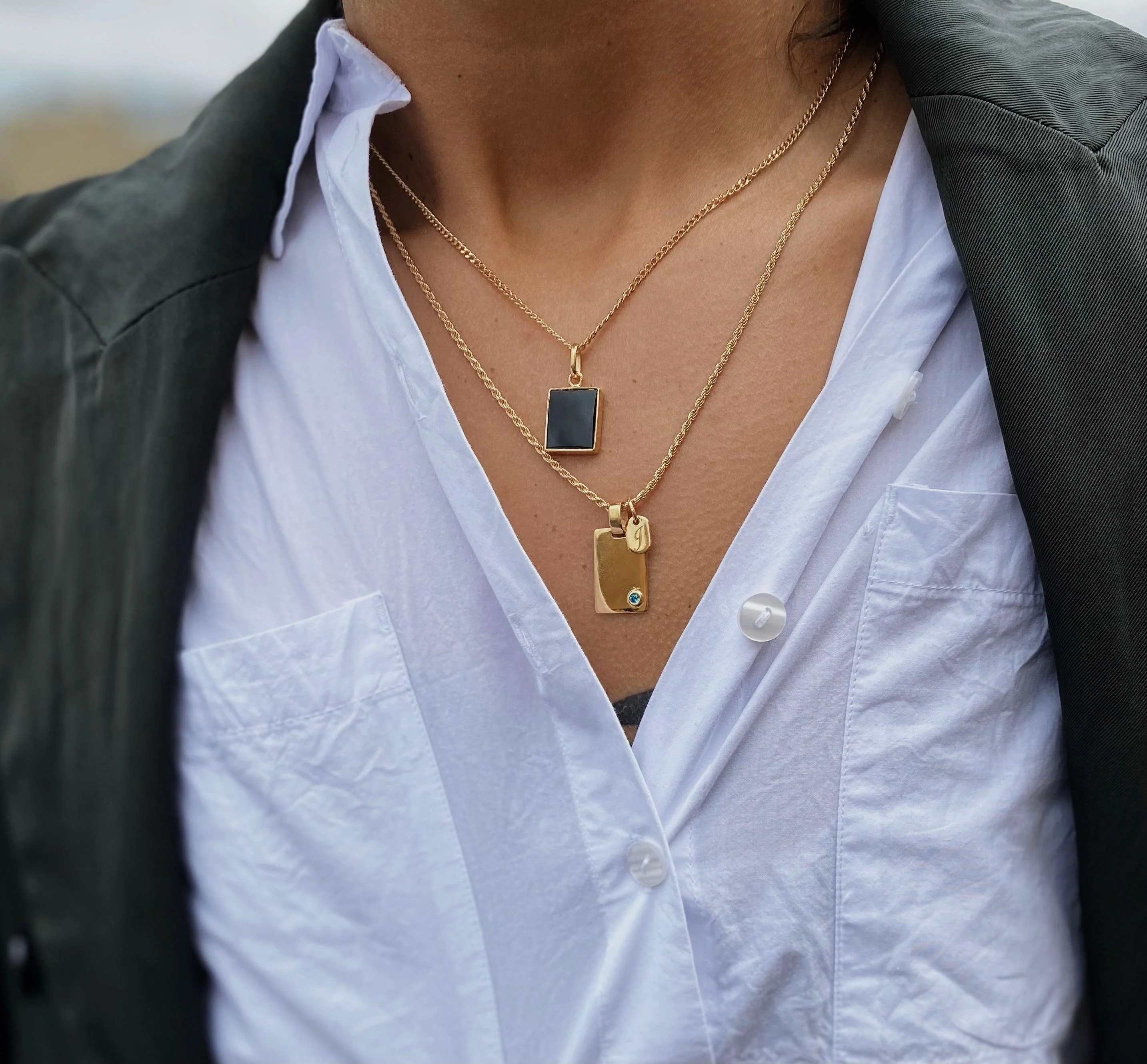 Naomi Birthstone Necklace - Image 3